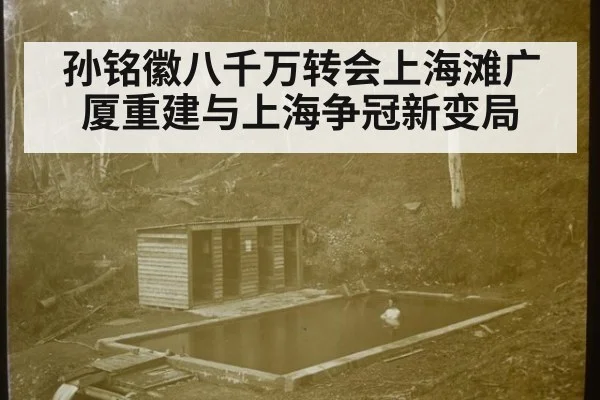 孙铭徽八千万转会上海滩广厦重建与上海争冠新变局